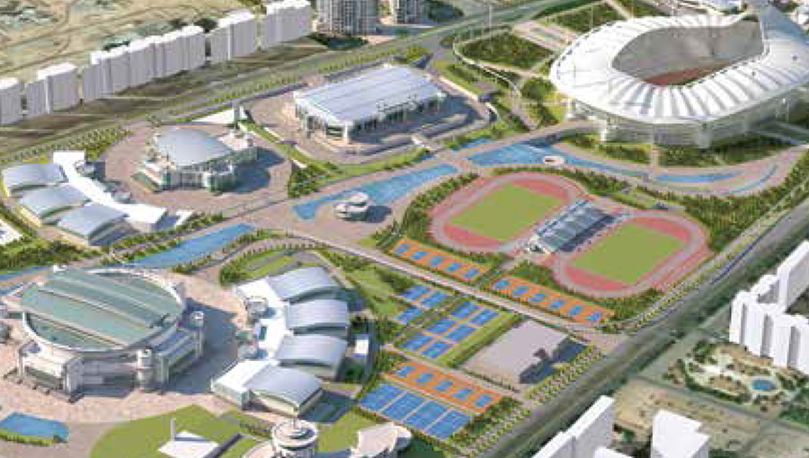 Türkmenistan Olimpiyat Köyü ve Stadı